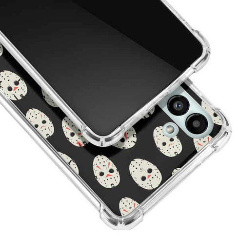 Warner Bros Friday the 13th Jason Voorhees Pattern Galaxy A13 5G Clear Case