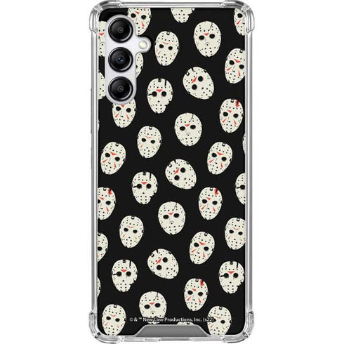 Warner Bros Friday the 13th Jason Voorhees Pattern Galaxy A14 5G Clear Case