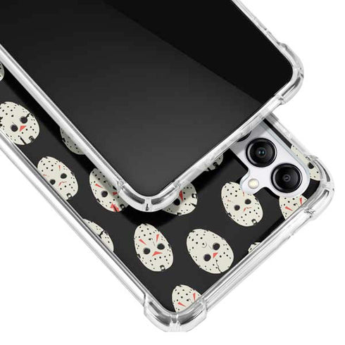 Warner Bros Friday the 13th Jason Voorhees Pattern Galaxy A14 5G Clear Case