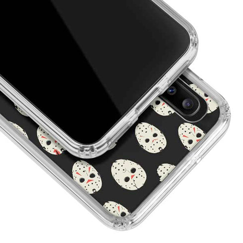 Warner Bros Friday the 13th Jason Voorhees Pattern Galaxy A30 Clear Case