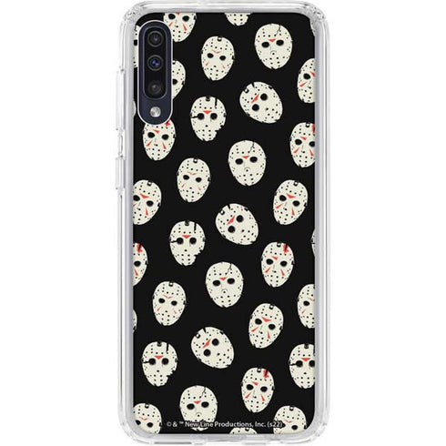 Warner Bros Friday the 13th Jason Voorhees Pattern Galaxy A50 Clear Case