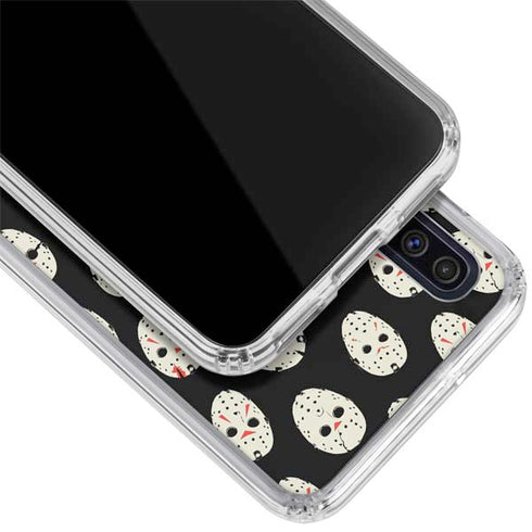 Warner Bros Friday the 13th Jason Voorhees Pattern Galaxy A50 Clear Case