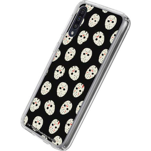 Warner Bros Friday the 13th Jason Voorhees Pattern Galaxy A50 Clear Case