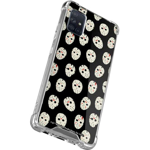 Warner Bros Friday the 13th Jason Voorhees Pattern Galaxy A51 5G Clear Case