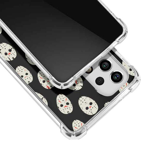 Warner Bros Friday the 13th Jason Voorhees Pattern Galaxy A53 5G Clear Case