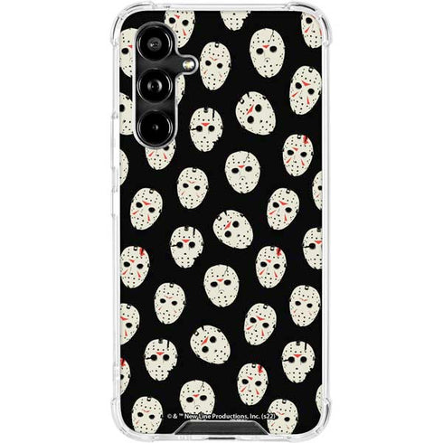 Warner Bros Friday the 13th Jason Voorhees Pattern Galaxy A54 5G Clear Case