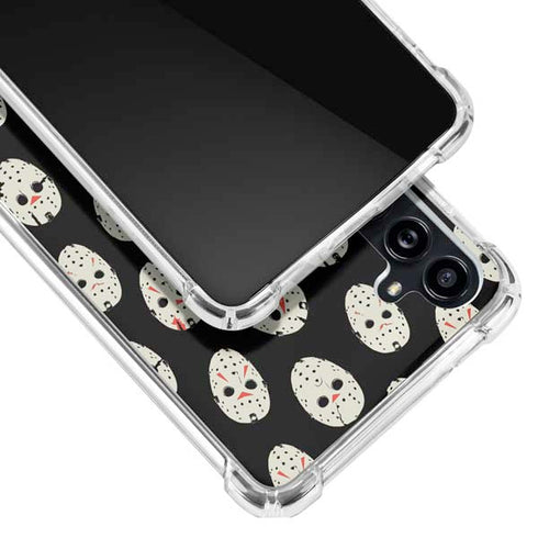 Warner Bros Friday the 13th Jason Voorhees Pattern Galaxy A54 5G Clear Case
