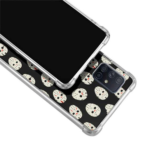 Warner Bros Friday the 13th Jason Voorhees Pattern Galaxy A71 5G Clear Case