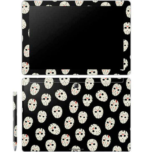Warner Bros Friday the 13th Jason Voorhees Pattern Galaxy Book 12in Skin