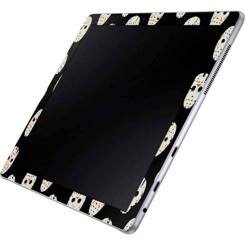 Warner Bros Friday the 13th Jason Voorhees Pattern Galaxy Book 12in Skin