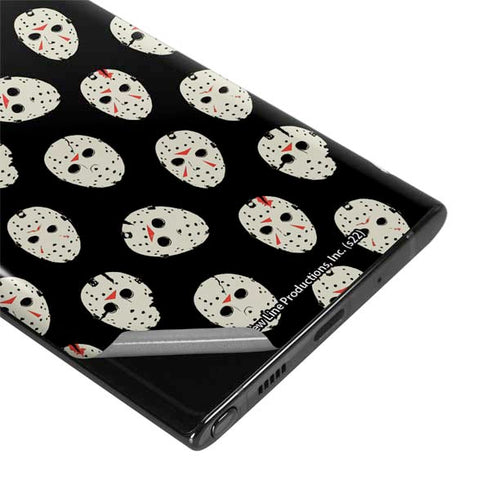 Warner Bros Friday the 13th Jason Voorhees Pattern Galaxy Note 10 Plus Skin