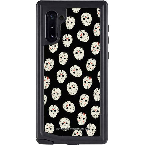 Warner Bros Friday the 13th Jason Voorhees Pattern Galaxy Note 10 Waterproof Case