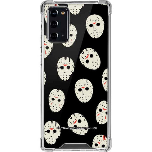 Warner Bros Friday the 13th Jason Voorhees Pattern Galaxy Note20 5G Clear Case
