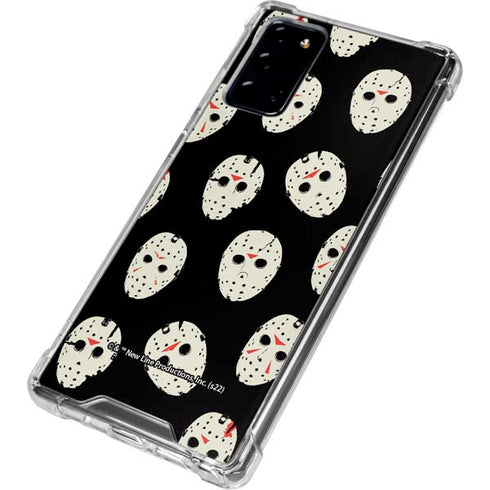 Warner Bros Friday the 13th Jason Voorhees Pattern Galaxy Note20 5G Clear Case