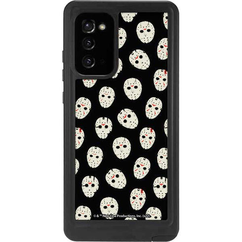 Warner Bros Friday the 13th Jason Voorhees Pattern Galaxy Note20 5G Waterproof Case