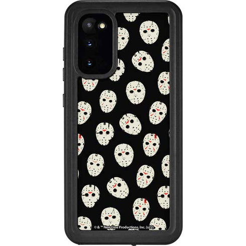 Warner Bros Friday the 13th Jason Voorhees Pattern Galaxy S20 Waterproof Case