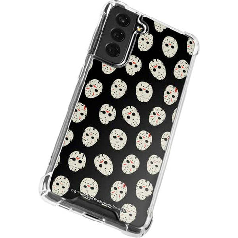 Warner Bros Friday the 13th Jason Voorhees Pattern Galaxy S22 Plus Clear Case