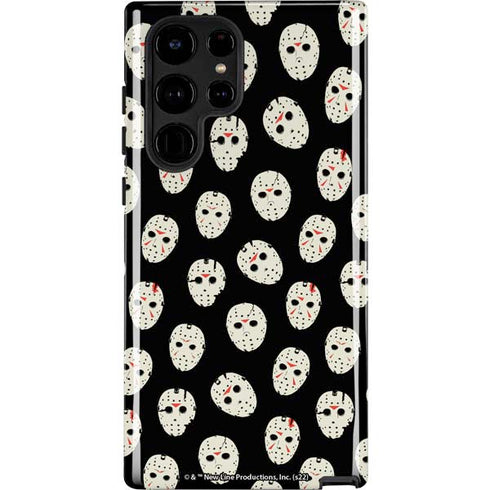 Warner Bros Friday the 13th Jason Voorhees Pattern Galaxy S22 Ultra Pro Case
