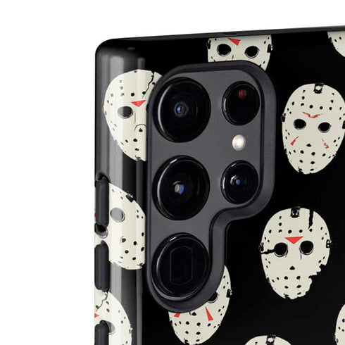 Warner Bros Friday the 13th Jason Voorhees Pattern Galaxy S22 Ultra Pro Case