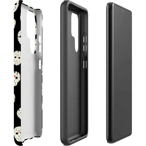 Warner Bros Friday the 13th Jason Voorhees Pattern Galaxy S22 Ultra Pro Case
