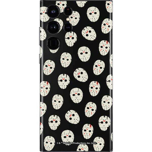 Warner Bros Friday the 13th Jason Voorhees Pattern Galaxy S22 Ultra Skin