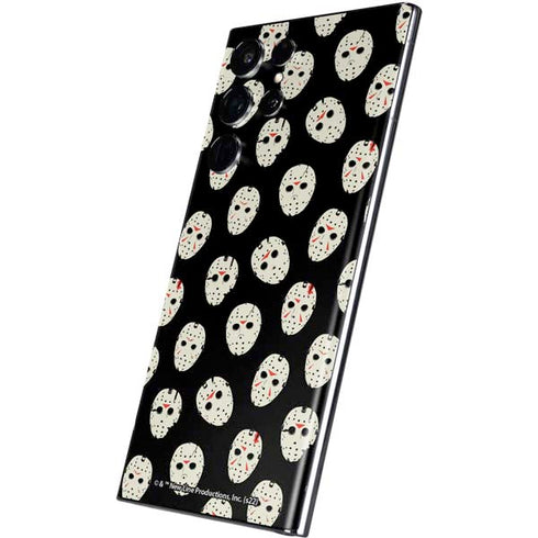 Warner Bros Friday the 13th Jason Voorhees Pattern Galaxy S22 Ultra Skin