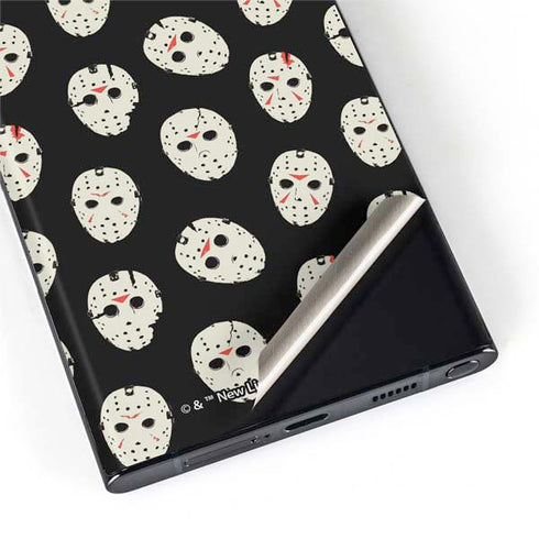 Warner Bros Friday the 13th Jason Voorhees Pattern Galaxy S22 Ultra Skin