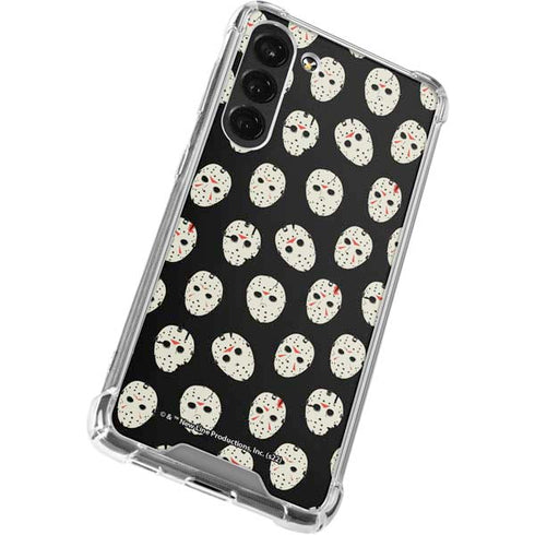 Warner Bros Friday the 13th Jason Voorhees Pattern Galaxy S23 Plus Clear Case