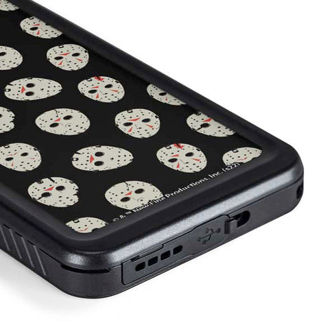 Warner Bros Friday the 13th Jason Voorhees Pattern Galaxy S23 Plus Waterproof Case