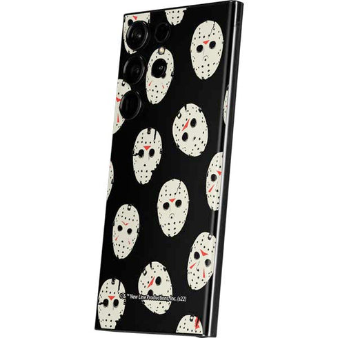 Warner Bros Friday the 13th Jason Voorhees Pattern Galaxy S23 Ultra Skin