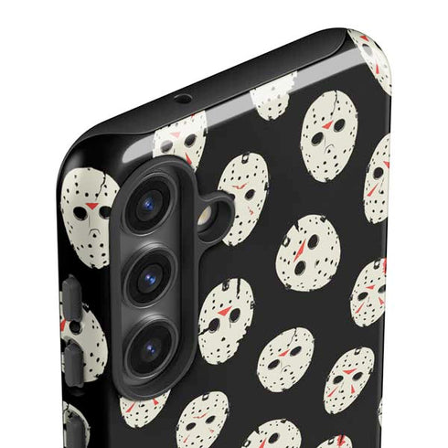 Warner Bros Friday the 13th Jason Voorhees Pattern Galaxy S24 Plus Impact Case