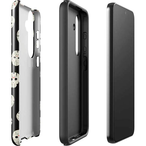 Warner Bros Friday the 13th Jason Voorhees Pattern Galaxy S24 Plus Impact Case