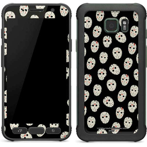Warner Bros Friday the 13th Jason Voorhees Pattern Galaxy S7 Active Skin