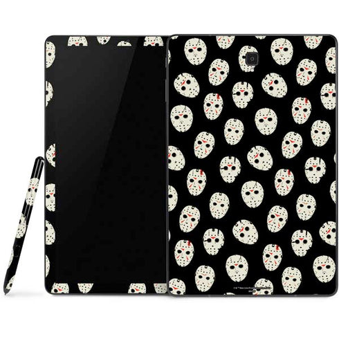 Warner Bros Friday the 13th Jason Voorhees Pattern Samsung Galaxy Tab Skin
