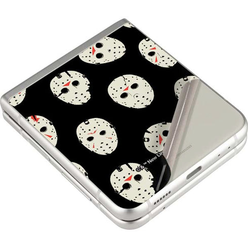 Warner Bros Friday the 13th Jason Voorhees Pattern Galaxy Z Flip3 5G Skin
