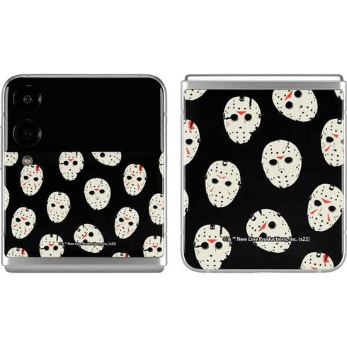 Warner Bros Friday the 13th Jason Voorhees Pattern Galaxy Z Flip4 5G Skin