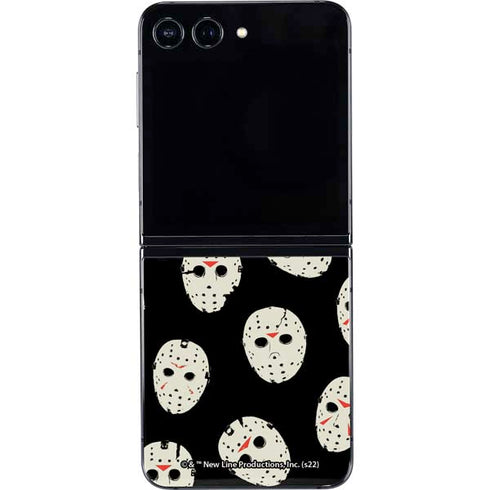 Warner Bros Friday the 13th Jason Voorhees Pattern Galaxy Z Flip5 5G Skin