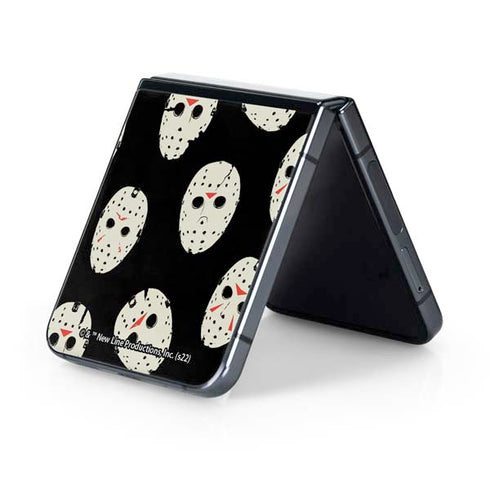 Warner Bros Friday the 13th Jason Voorhees Pattern Galaxy Z Flip5 5G Skin