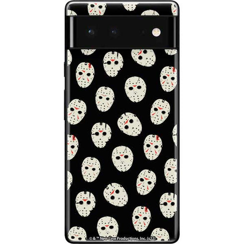 Warner Bros Friday the 13th Jason Voorhees Pattern Google Pixel 6 Skin