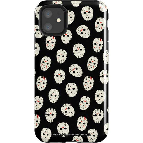 Warner Bros Friday the 13th Jason Voorhees Pattern iPhone 11 Impact Case