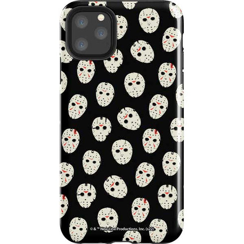 Warner Bros Friday the 13th Jason Voorhees Pattern iPhone 11 Pro Max Impact Case