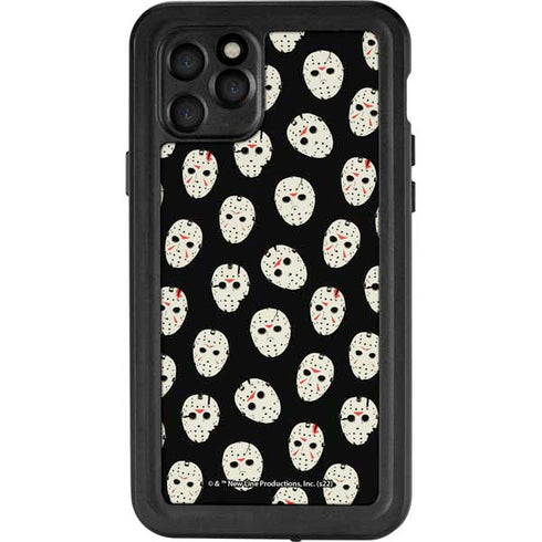 Warner Bros Friday the 13th Jason Voorhees Pattern iPhone 11 Pro Waterproof Case