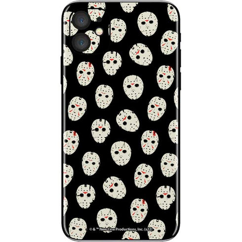 Warner Bros Friday the 13th Jason Voorhees Pattern iPhone 11 Skin