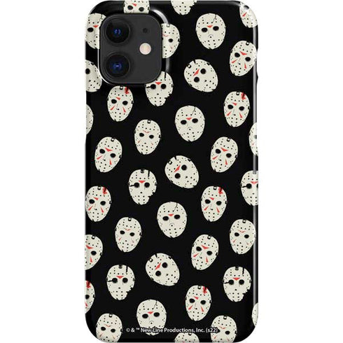Warner Bros Friday the 13th Jason Voorhees Pattern iPhone 12 Mini Lite Case