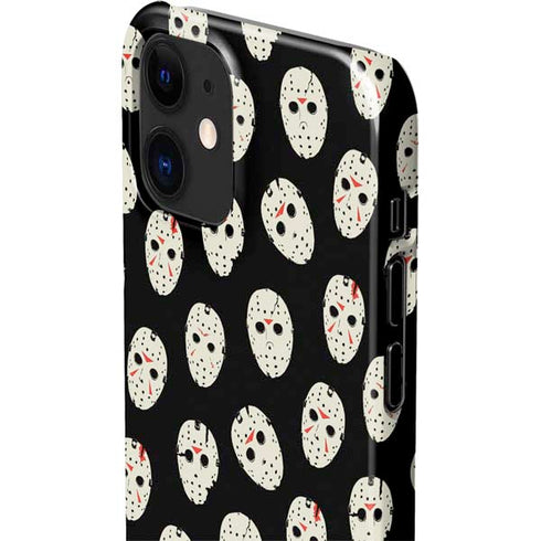 Warner Bros Friday the 13th Jason Voorhees Pattern iPhone 12 Mini Lite Case