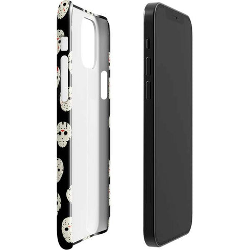 Warner Bros Friday the 13th Jason Voorhees Pattern iPhone 12 Mini Lite Case