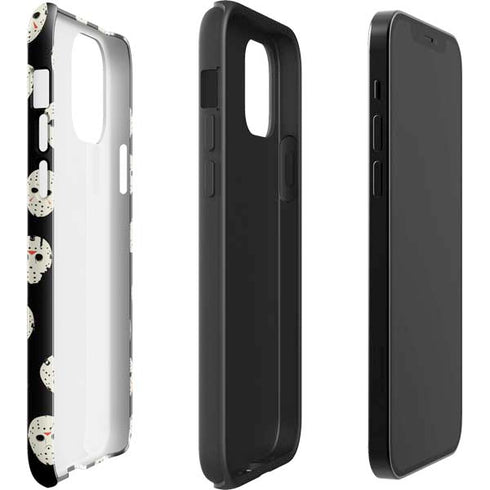 Warner Bros Friday the 13th Jason Voorhees Pattern iPhone 12 Pro Impact Case