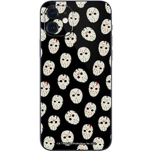 Warner Bros Friday the 13th Jason Voorhees Pattern iPhone 12 Skin