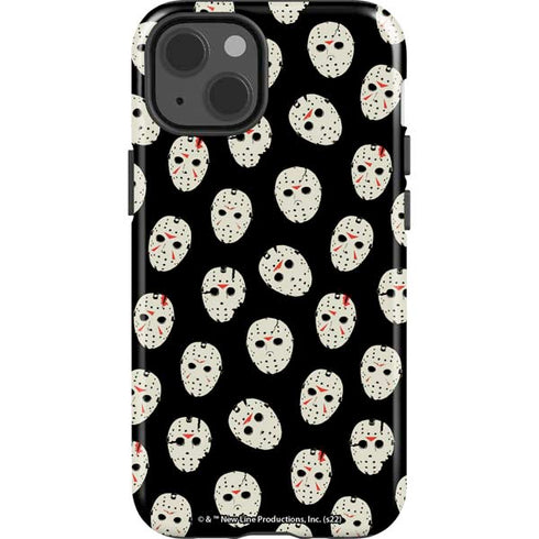 Warner Bros Friday the 13th Jason Voorhees Pattern iPhone 13 Impact Case