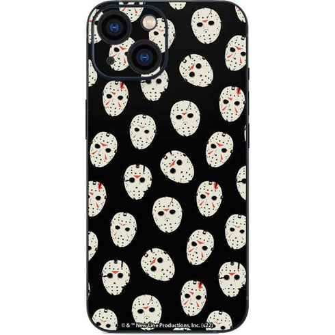 Warner Bros Friday the 13th Jason Voorhees Pattern iPhone 13 Mini Skin